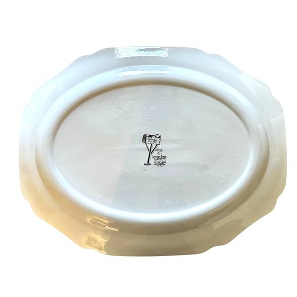 Johnson Bros Friendly Village Vintage Ironstone Oval Turkey Serving Platter-Mint - Picture 6 of 7